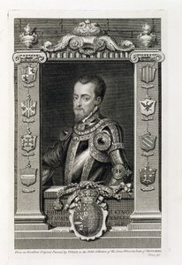 Philip II (1527-98) King of Spain from 1556, engraved by George Vertue (1735)